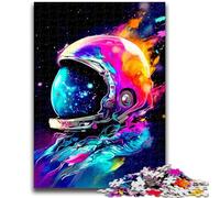 Jigsaw Puzzles for Teenagers 1000 Piece Puzzle Colorful Astronaut Challenging Game And Family Play Educational Game for Birthday, Chrismas 50x75cm