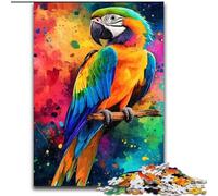 Jigsaw Puzzles for Teenagers 1000 Piece Puzzle Colorful Parrot, Family Entertainment Toys Is Ideal As Gifts for The Whole Family for 14+ (Size 50x75cm)