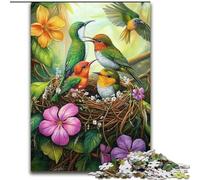 Jigsaw Puzzles for Teenagers 1000 Piece Puzzle Colorful Sparrow, Learning Educational for Is Ideal As A Gift for The Whole Family (size 50x75cm)