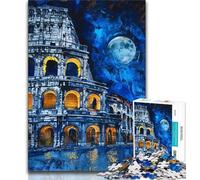 Jigsaw Puzzles for Teenagers 1000 Piece Puzzle Colosseum,Challenging Game And Family Play with Fully Interlocking Randomly Shaped Pieces (38x26cm)