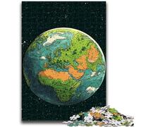 Jigsaw Puzzles for Teenagers 1000 Piece Puzzle Fantasy Planet, Analysis And Logic with Fully Interlocking Randomly Shaped Pieces for And Age 14 Years Up 50X75CM