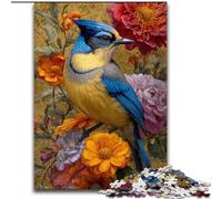 Jigsaw Puzzles for Teenagers 1000 Piece Puzzle Flowers And Birds, Analysis And Logic with Fully Interlocking Randomly Shaped Pieces for And Age 14 Years Up (Size 50x75cm)
