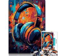 Jigsaw Puzzles for Teenagers 1000 Piece Puzzle Gaming Headset,Family Entertainment Toys Is Ideal As A Gift for The Whole Family (38x26cm)