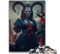 Jigsaw Puzzles for Teenagers 1000 Piece Puzzle Goat Devil Challenging To Complete But Fun And Humorous Educational Game for Birthday 50x75cm