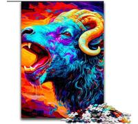 Jigsaw Puzzles for Teenagers 1000 Piece Puzzle Goat14, Family Entertainment Toys Is Ideal As Gifts for The Whole Family for 14+ (Size 26x38cm)