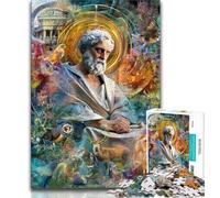 Jigsaw Puzzles for Teenagers 1000 Piece Puzzle God,Educational Games Home Decoration for Is Ideal As A Gift for The Whole Family (75x50cm)