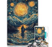 Jigsaw Puzzles for Teenagers 1000 Piece Puzzle Golden Jesus,Family Entertainment Toys Is Ideal As A Gift for The Whole Family (75x50cm)