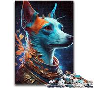 Jigsaw Puzzles for Teenagers 1000 Piece Puzzle Jack Russell Terrier Dog Challenging Game And Family Play Educational Game for Birthday, Chrismas 50x75cm
