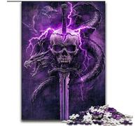 Jigsaw Puzzles for Teenagers 1000 Piece Puzzle Magic Dragon, Family Entertainment Toys Is Ideal As Gifts for The Whole Family for 14+ (Size 26x38cm)