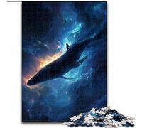 Jigsaw Puzzles for Teenagers 1000 Piece Puzzle Magical Whale, Family Activity Unique Home Decor And Gifts for Ages 14+ (Size 50x75cm)