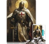 Jigsaw Puzzles for Teenagers 1000 Piece Puzzle Medieval Knights,learning Educational Is Ideal As A Gift for The Whole Family 75x50cm