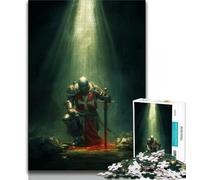 Jigsaw Puzzles for Teenagers 1000 Piece Puzzle Medieval Knights,learning Educational Is Ideal As A Gift for The Whole Family (75x50cm)