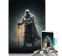 Jigsaw Puzzles for Teenagers 1000 Piece Puzzle Medieval Knights,learning Educational Is Ideal As A Gift for The Whole Family (75x50cm)