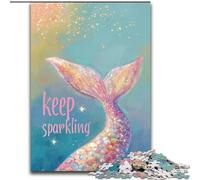 Jigsaw Puzzles for Teenagers 1000 Piece Puzzle Mermaid Tail, Learning Educational Is Ideal As A Gift for The Whole Family (Size 50x75cm)