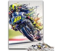 Jigsaw Puzzles for Teenagers 1000 Piece Puzzle Motogp, Learning Educational for Is Ideal As A Gift for The Whole Family 26X38CM
