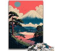 Jigsaw Puzzles for Teenagers 1000 Piece Puzzle Mount Fuji Brain Intelligence Challenge Addictive Toys Birthday Present, Gifts, Wall Art 50x75cm