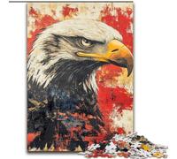 Jigsaw Puzzles for Teenagers 1000 Piece Puzzle Mysterious Eagle, Analysis And Logic with Fully Interlocking Randomly Shaped Pieces for And Age 14 Years Up (Size 50x75cm)
