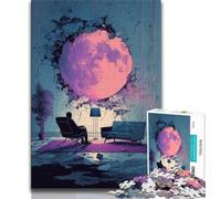 Jigsaw Puzzles for Teenagers 1000 Piece Puzzle Mysterious Sculpture Art,Help The Brain Exercise Addictive Toys to Cultivate Patience Enhance Memory (38x26cm)