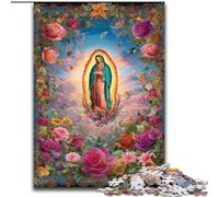 Jigsaw Puzzles for Teenagers 1000 Piece Puzzle Portrait of Mary The Mother, Learning Educational Toys Family Games Unique Birthday And Gifts (Size 50x75cm)