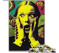 Jigsaw Puzzles for Teenagers 1000 Piece Puzzle Psychedelic Art Suitable for Ages 14 And Up Family Games Deal As Gifts for The Whole Family (size 50x75cm)
