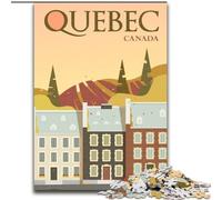 Jigsaw Puzzles for Teenagers 1000 Piece Puzzle Quebec,learning Educational Is Ideal As A Gift for The Whole Family 38x26cm
