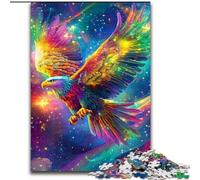 Jigsaw Puzzles for Teenagers 1000 Piece Puzzle Rainbow Eagle, Learning Educational Is Ideal As A Gift for The Whole Family (Size 26x38cm)