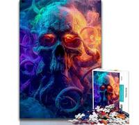 Jigsaw Puzzles for Teenagers 1000 Piece Puzzle Skeleton Octopus,Decompressing Intellectual Educational Toy Educational Game for Birthday,Chrismas 50x75cm
