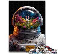 Jigsaw Puzzles for Teenagers 1000 Piece Puzzle Space Astronaut, Analysis And Logic with Fully Interlocking Randomly Shaped Pieces for And Age 14 Years Up 50X75CM