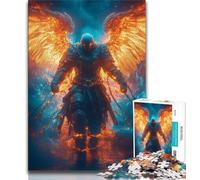 Jigsaw Puzzles for Teenagers 1000 Piece Puzzle Space Warrior,Educational Games Home Decoration Educational Game for Birthday,Chrismas (38x26cm)