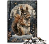 Jigsaw Puzzles for Teenagers 1000 Piece Puzzle Squirrel Challenging To Complete But Fun And Humorous Educational Game for Birthday 26x38cm