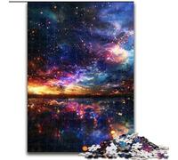 Jigsaw Puzzles for Teenagers 1000 Piece Puzzle Sunset, Toys Educational Games Stress Relieving Parent-child Interaction (Size 50x75cm)
