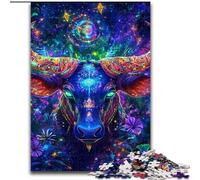 Jigsaw Puzzles for Teenagers 1000 Piece Puzzle Taurus Goddess, Learning Educational Toys Unique Birthday And Gifts for Age 14+ (Size 26x38cm)