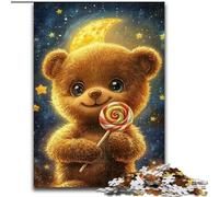 Jigsaw Puzzles for Teenagers 1000 Piece Puzzle Teddy Bear Suitable for Ages 14 And Up Family Games Deal As Gifts for The Whole Family (size 50x75cm)
