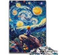 Jigsaw Puzzles for Teenagers 1000 Piece Puzzle The Little Prince of The Night Sky, Analysis And Logic with Fully Interlocking Randomly Shaped Pieces for And Age 14 Years Up 50X75CM