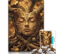 Jigsaw Puzzles for Teenagers 1000 Piece Puzzle Tree Man,Toys Educational Games Stress Relieving Great Gifts And Toys 38x52cm