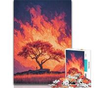 Jigsaw Puzzles for Teenagers 1000 Piece Puzzle Tree of Life,Decompressing Intellectual Educational Toy Educational Game for Birthday,Chrismas 38x26cm