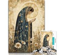 Jigsaw Puzzles for Teenagers 1000 Piece Puzzle Virgin Mary,Challenging Game And Family Play Educational Game for Birthday,Chrismas (38x26cm)
