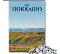 Jigsaw Puzzles for Teenagers 1000 Piece Puzzle Visit Hokkaido Challenging To Complete But Fun And Humorous Unique Birthday And Gifts (50x75cm) 1000pcs