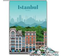 Jigsaw Puzzles for Teenagers 1000 Piece Puzzle Visit Istanbul Challenging To Complete But Fun And Humorous Unique Birthday And Gifts (26x38cm) 1000pcs