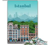Jigsaw Puzzles for Teenagers 1000 Piece Puzzle Visit Istanbul Challenging To Complete But Fun And Humorous Unique Birthday And Gifts (50x75cm) 1000pcs