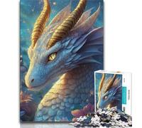 Jigsaw Puzzles for Teenagers 1000 Piece Puzzle White Dragon,learning Educational Is Ideal As A Gift for The Whole Family (38x26cm)
