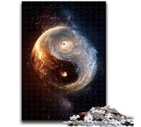 Jigsaw Puzzles for Teenagers 1000 Piece Puzzle Yin And Yang, Analysis And Logic with Fully Interlocking Randomly Shaped Pieces for And Age 14 Years Up 50X75CM