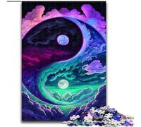 Jigsaw Puzzles for Teenagers 1000 Piece Puzzle Yin And Yang, Family Fun Games Is Ideal As A Gift for The Whole Family (Size 26x38cm)