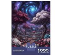 Jigsaw Puzzles for Teenagers 1000 Piece Rain And Amber - Walking Through The Memory Lights Jigsaw Puzzle Relax Games Difficult Hard Fun at Home Activities, 38x26cm/1000pcs