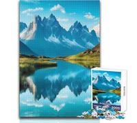 Jigsaw Puzzles for Teenagers 1000 Piece Reflections of Serenity Toy Intellectual Game Difficult Hard Toy Wall Decor Size 38x26cm
