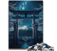 Jigsaw Puzzles for Teenagers 1000 Piece Sanctuary Under The Stars Educational Family Game Wall Decoration Unique Birthday And Xmas Gifts 50x75cm