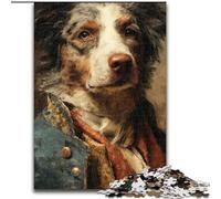 Jigsaw Puzzles for Teenagers 1000 Piece Shepherd Dog, Educational Toys for Is Ideal As A Gift for The Whole Family for And 14 Years Old (Size 26x38cm)