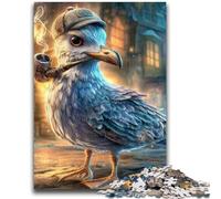 Jigsaw Puzzles for Teenagers 1000 Piece Sherlock Holmes Seagull Adult Jigsaw,Artistic Wall Decor & Birthday Gift Idea for Friends, Home Office (50x75cm)
