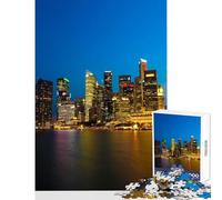 Jigsaw Puzzles for Teenagers 1000 Piece Singapore Toy Wall Decor Art Work Gift Educational Games Suitable for Desktop Decoration Size 50x75cm