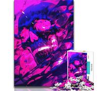 Jigsaw Puzzles for Teenagers 1000 Piece Skeleton Dragon,Decompressing Intellectual Educational Toy Is Ideal As Gifts for The Whole Family (38x26cm)